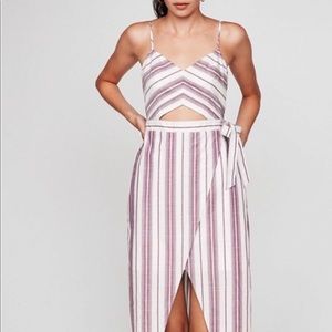 Express faux wrap dress